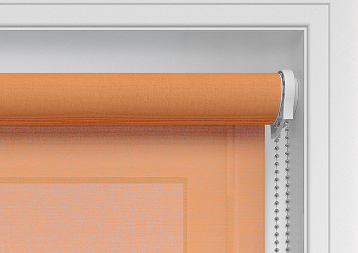 Pompeii Voile, Clementine - Twist&Fit Roller Blind - Image 11